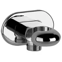 Gessi Goccia Wand-Anschlussbogen 1/2, mit Brausehalter, 33761