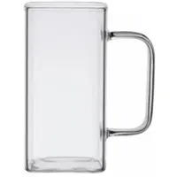 COFI Latte-Macchiato-Glas Square 2er Set Henkelglas Cocktail 350 ml