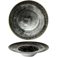 Saturnia Napoli K-Bowl Teller 27,5 cm Schwarz Rund