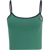 FILA Lissey Cropped Spagetti Top Fir Größe: L | Tanktops Outlet | Damen
