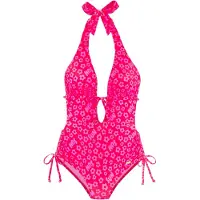 Buffalo Badeanzug in Rot/ Pink - 40C/D-Cup