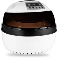 Bob Home Heißluftfritteuse BISTRO VITAL 10 Liter Halogen-Infrarot Turbo-Heißluft mit Backfunktion