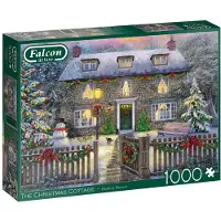 Jumbo Falcon de luxe The Christmas Cottage - 1000 Teile, 1000 Stück(e), Weihnachten, 12 Jahr(e)