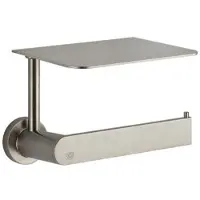 Gessi Emporio Toilettenpapierrollenhalter mit Deckel, Wandmontage, 38855149, Farbe: Finox Optik