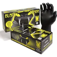 Black Mamba Nitrile Arbeitshandschuhe 100 Einheiten