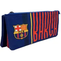 FC Barcelona Dreifach Federmäppchen 3 Fächer Federmappe