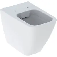 Geberit Stand-WC, Tiefspüler iCon Square 35x56cm, wandb., geschl., rimfree, weiß