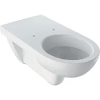 Geberit Wand-WC Renova Comfort Tiefspüler mit Spülrand lang weiß glänzend KeraTect Spezialglasur ohne WC-Sitz 208520600