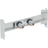 Geberit Duofix Traverse Element 111787001 für Aufputz Armatur, variable Armaturenposition