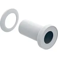Geberit Kind Ablaufanschluss-Set d 90mm 554010000 für wandbündige Montage Kind WC