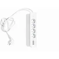 Technaxx 4-fach Steckdosenleiste 4x USB-Ports (1x USB-C) Schalter Kinderschutz