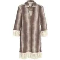 OAS Kleid Damen Merlot Echo Aya Net-L
