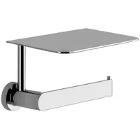 Gessi Emporio WC-Papierrollenhalter mit Deckel, Wandmontage, 38855