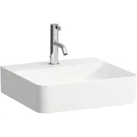 Laufen Handwaschbecken Val 420x450x155, 1. Hahnloch, ohne Überlauf, weiss, H8152810001111 H8152810001111