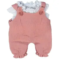 Miniland Sommeroverall Und Bluse Für Puppe 32 Cm Rosa Rosa One Size