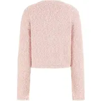 Guess Marciano GUESS Eco Dorothy Cn Ls Cardi Pink And White Combo Größe: XL | Outlet | Damen | Rosa