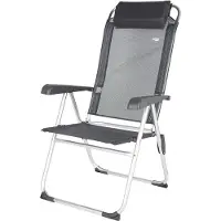 Aktive 44.5x55x103 Cm Aluminium Mehrfach Verstellbarer Klappstuhl