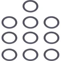 Wheels Manufacturing Axle Washer 10 Units Silber 29 x 1 mm