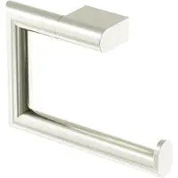 Steinberg Serie 480 Toilettenpapierhalter, ohne Deckel, Messing, 4802800BN, Farbe: Brushed Nickel