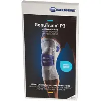 Bauerfeind Genutrain P3 Knieband.rechts Gr.3 titan 1 St Bandage(s)