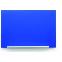 Nobo Diamond Glas magnetische Glastafel blau, 1883 x 1059, 1883 x 1059 mm, Glas, Horizontal, Fixed, Magnetisch, Anti-Kratz-Beschichtung