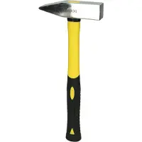 Ks Tools EDELSTAHL Schlosserhammer, mit Fiberglasstiel, 1000 g