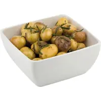 Aps PURE Schale, Weiße Schale aus Melamin, Maße (B x L x H): 19 x 19 x 9 cm, 1,5 Liter