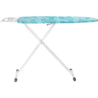 Wenko Bügelbrett "Modell Advance", Bügelfläche 120 cmx42 cm, höhenverstellbarer Bügeltisch, platzsparend klappbar
