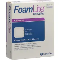 ConvaTec Foam Lite adhäsiv PU-Schaumverb.10x10 cm 10 St Verband