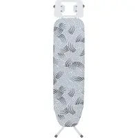 Wenko Bügelbrett "Modell Base", Bügelfläche 110 cmx30 cm, höhenverstellbarer Bügeltisch, platzsparend klappbar