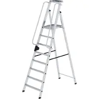 MUNK Günzburger Steigtechnik MUNK Aluminium-Stehleiter 8 Stufen