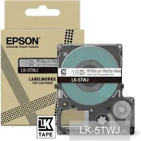 Epson LK-5TWJ, Transparent, Weiß, Wärmeübertragung, Matte, LabelWorks LW-C410, 1,8 cm, 1 Stück(e)