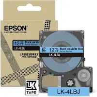 Epson Matte Blue/Black 12mm LK-4LBJ
