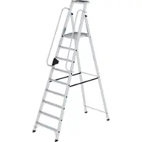 MUNK Günzburger Steigtechnik MUNK Aluminium-Stehleiter 9 Stufen