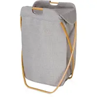 Möve klappbarer Wäschekorb Bamboo 39x46x66cm Möve