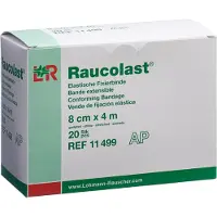 Lohmann & Rauscher GmbH & Co. KG Elafix Binden Raucolast 8 cm o.Zellglas 20 St