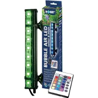 HOBBY Aquaristik Bubble Air LED colour & moon, LED, Blau, Grün, Violett, Rot, 12 V, 6300 K, IP68, Schwarz