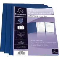 Exacompta Bewerbungsmappen-Sets A4 - 3-teilig