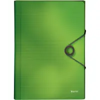 Leitz Projektmappe Solid, 5 Fächer, 1 Zusatzfach, Format DIN A4, hellgrün
