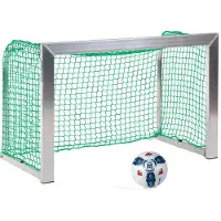 Sport-Thieme Mini-Fußballtor "Training", Inkl. Netz, grün (MW 4,5 cm), 1,20x0,80 m, Tortiefe 0,70 m