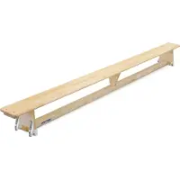 Sport-Thieme Turnbank "Original", 4,5 m, Mit Transportrollen
