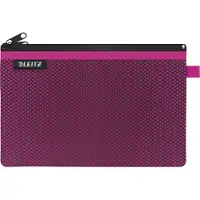 Leitz 40130023, Unisex, Zubehörtasche, Groß, Reißverschluss, 2 Taschen, Pink