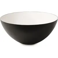 Normann Copenhagen Schale Krenit Weiß / Black 12,5 cm