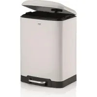 kela Mülleimer Davino Pedal Silent Close 12L White