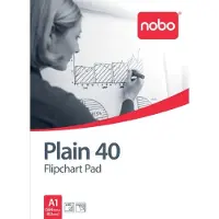 Nobo Flipchartblock, blanko, 40 Blatt (A1)