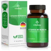 Vitabay Vitamin B3 Niacin 500 mg 90 St Tabletten