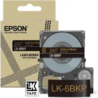Epson LK-6BKP, Schwarz, Gold, Wärmeübertragung, 2,4 cm