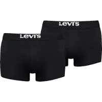 Levi's Levis Trunk "LEVIS MEN SOLID BASIC TRUNK ORG CO 2P" Packung, 2er Pack, mit breitem Logobund