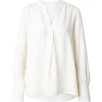 Seidensticker Klassische Bluse "Schwarze Rose", Damen, Gr. 4XL (48), weiß (sanftes weiß), 100% Polyester, unifarben, regular fit, ohne Ausschnitt, Blusen Klassische Bluse, Tunika Uni