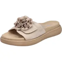 Rieker Pantolette Sommerschuh, Hausschuh, Strandschuh mit bequemem Fußbett